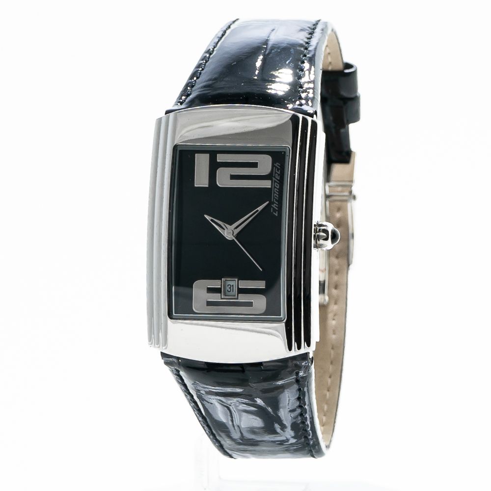 Chronotech Silver Stainless Steel Dress Watch | Regal Royce
