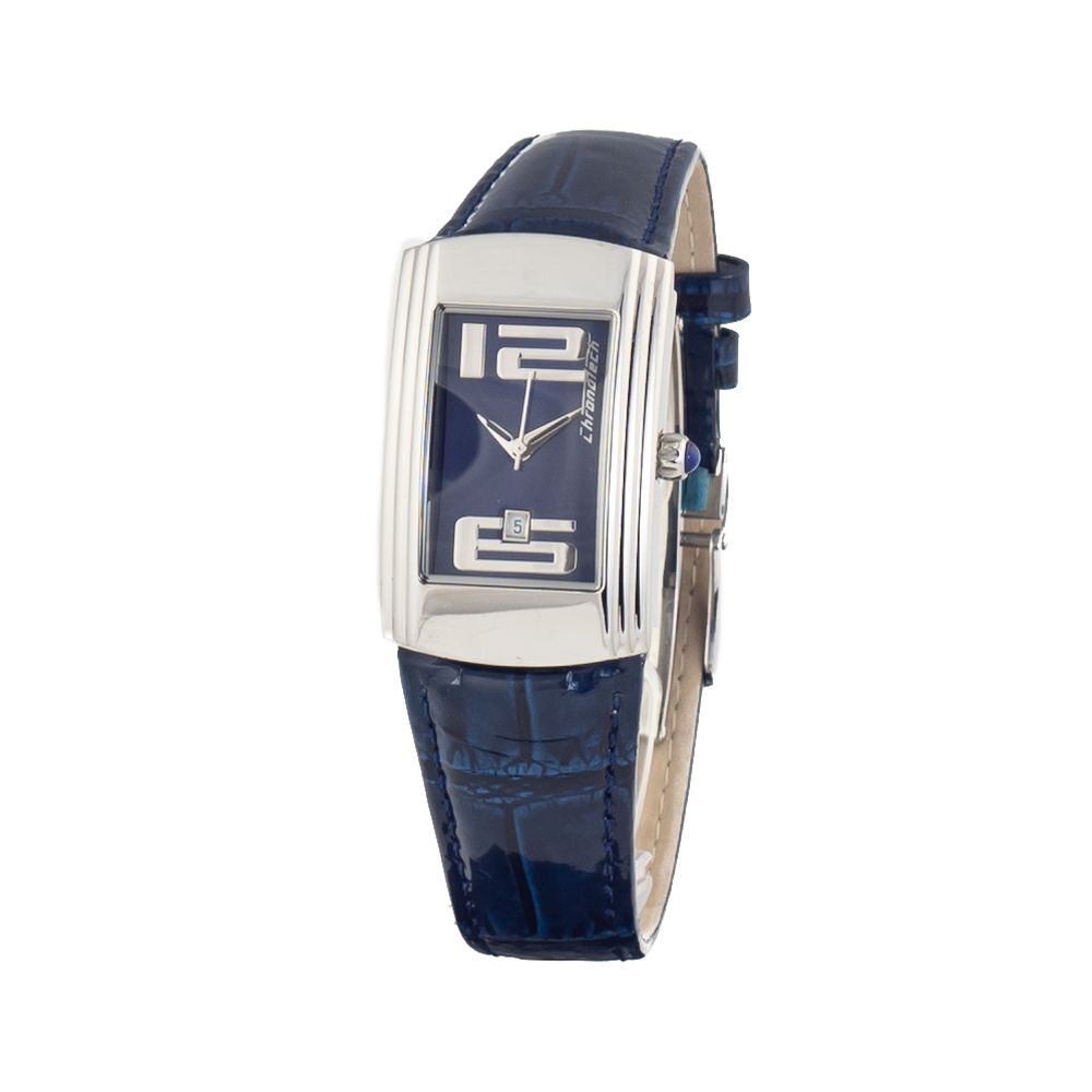 Chronotech Blue Leather Dress Watch | Regal Royce