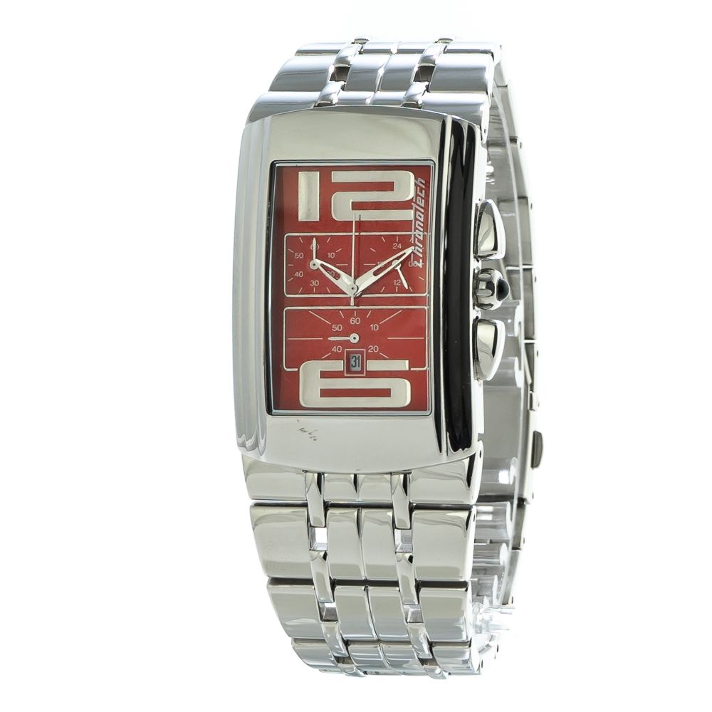 Chronotech Silver Stainless Steel Dress Watch | Regal Royce