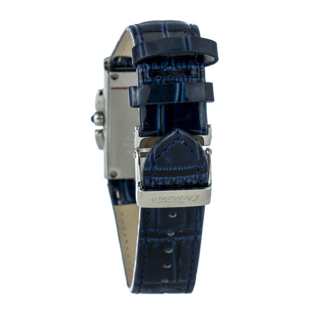Chronotech Blue Leather Dress Watch | Regal Royce