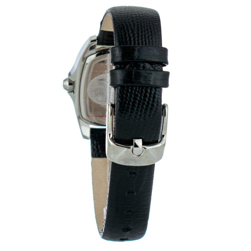 Chronotech Black Leather Dress Watch | Regal Royce