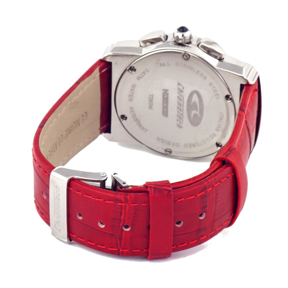 Chronotech Multicolor Leather Dress Watch | Regal Royce