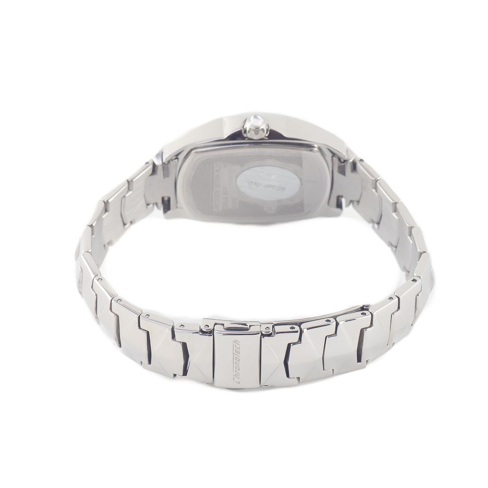 Chronotech Silver Stainless Steel Dress Watch | Regal Royce