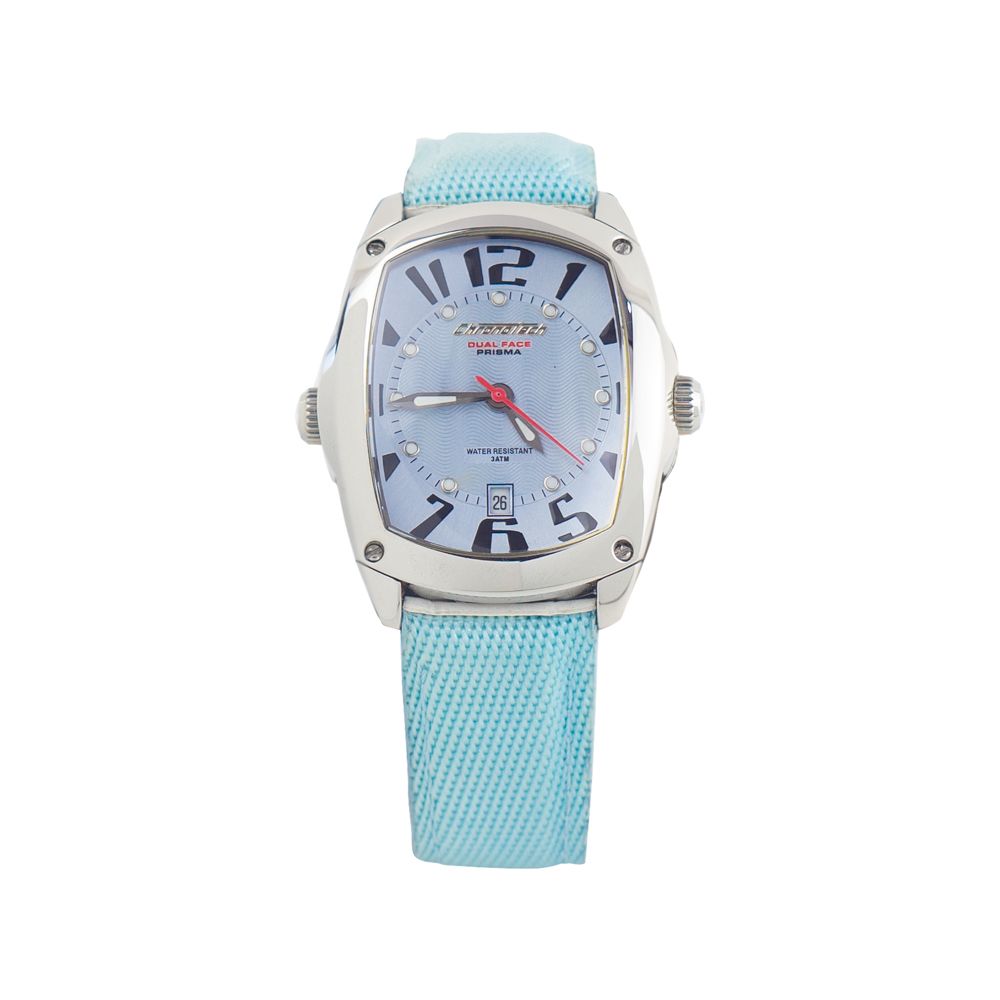 Chronotech Blue Leather Dress Watch | Regal Royce