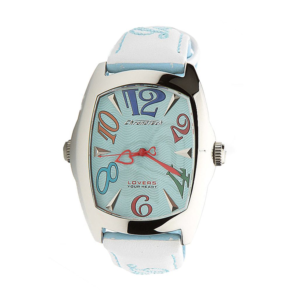 Chronotech Blue Leather Dress Watch | Regal Royce