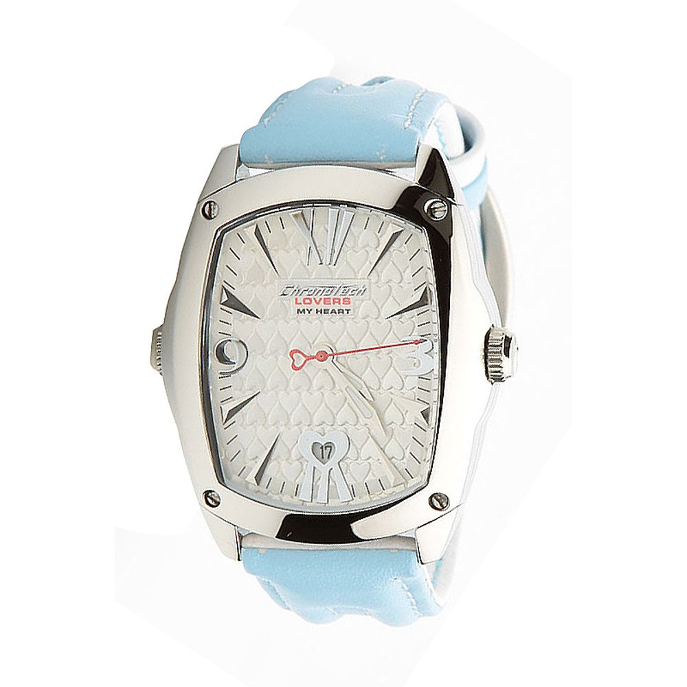 Chronotech Blue Leather Dress Watch | Regal Royce