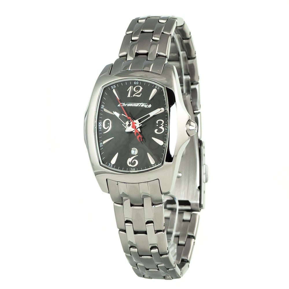 Chronotech Silver Stainless Steel Dress Watch | Regal Royce