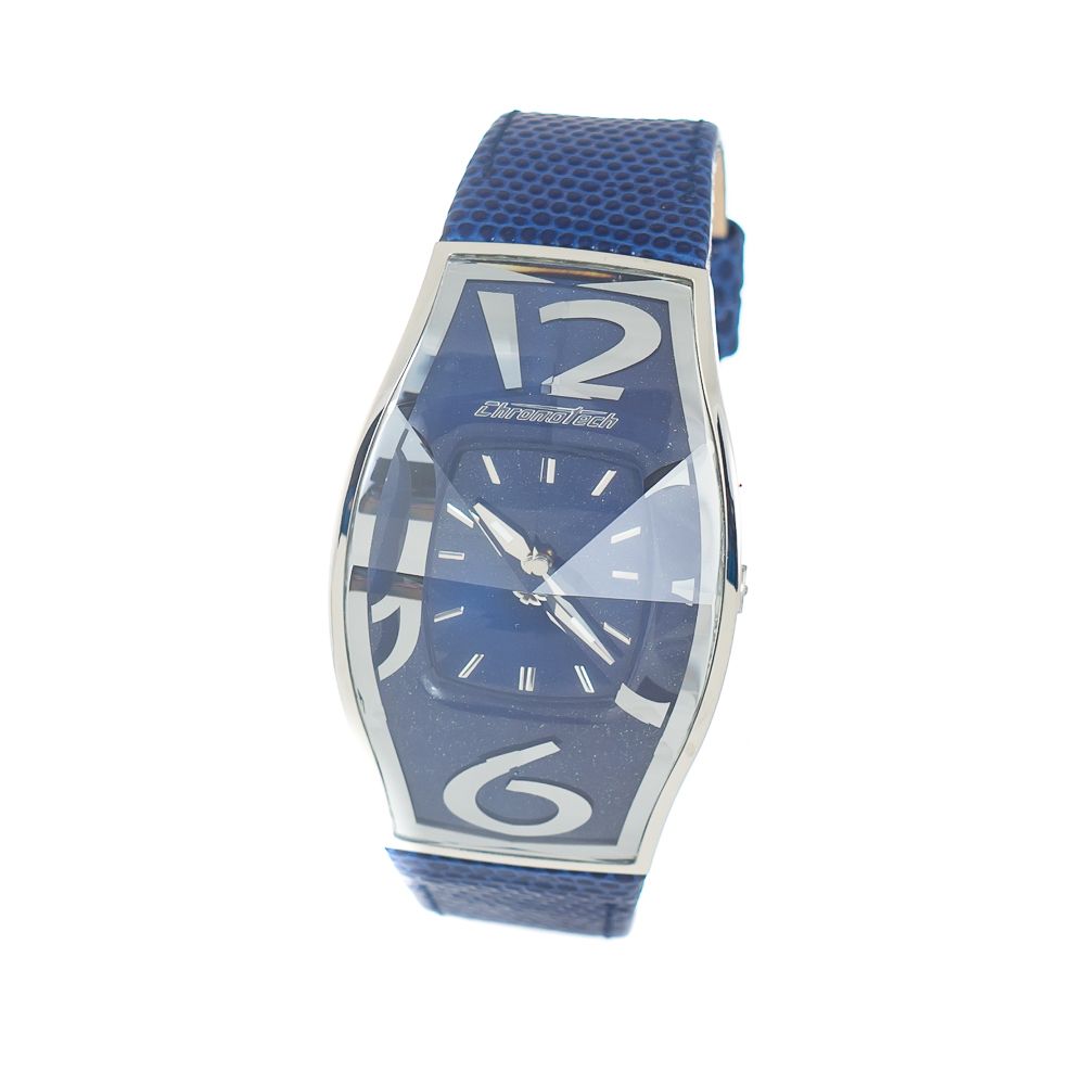 Chronotech Blue Leather Dress Watch | Regal Royce