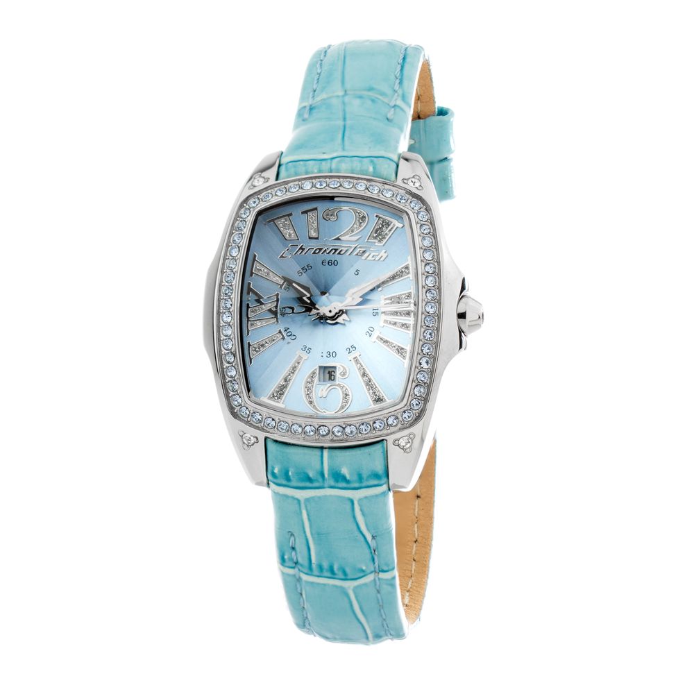 Chronotech Blue Leather Dress Watch | Regal Royce