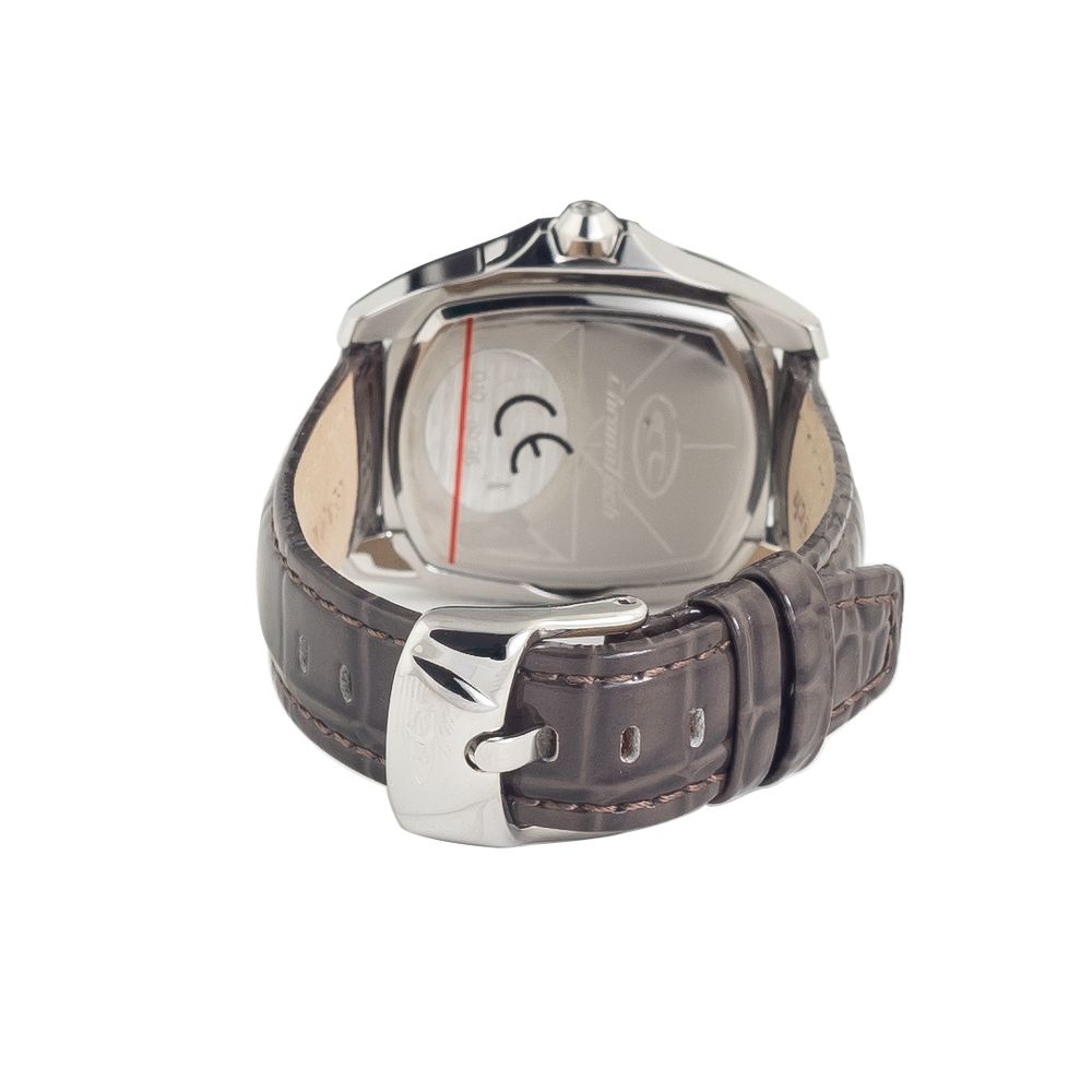 Chronotech Black Leather Dress Watch | Regal Royce