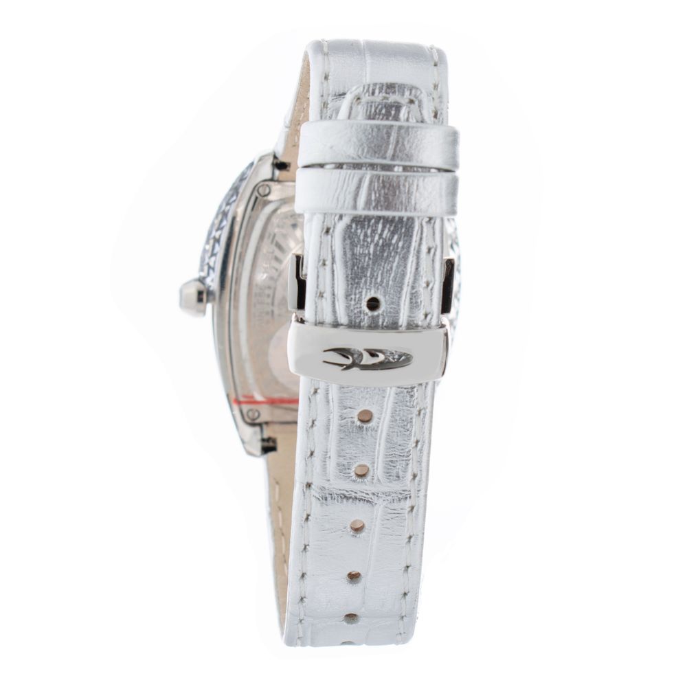 Chronotech Silver Leather Dress Watch | Regal Royce