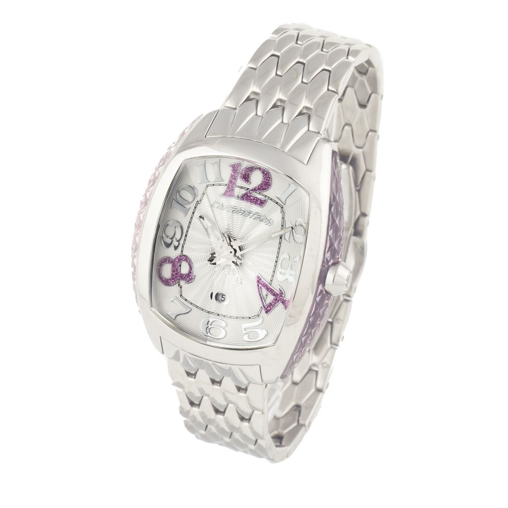 Chronotech Silver Stainless Steel Dress Watch | Regal Royce