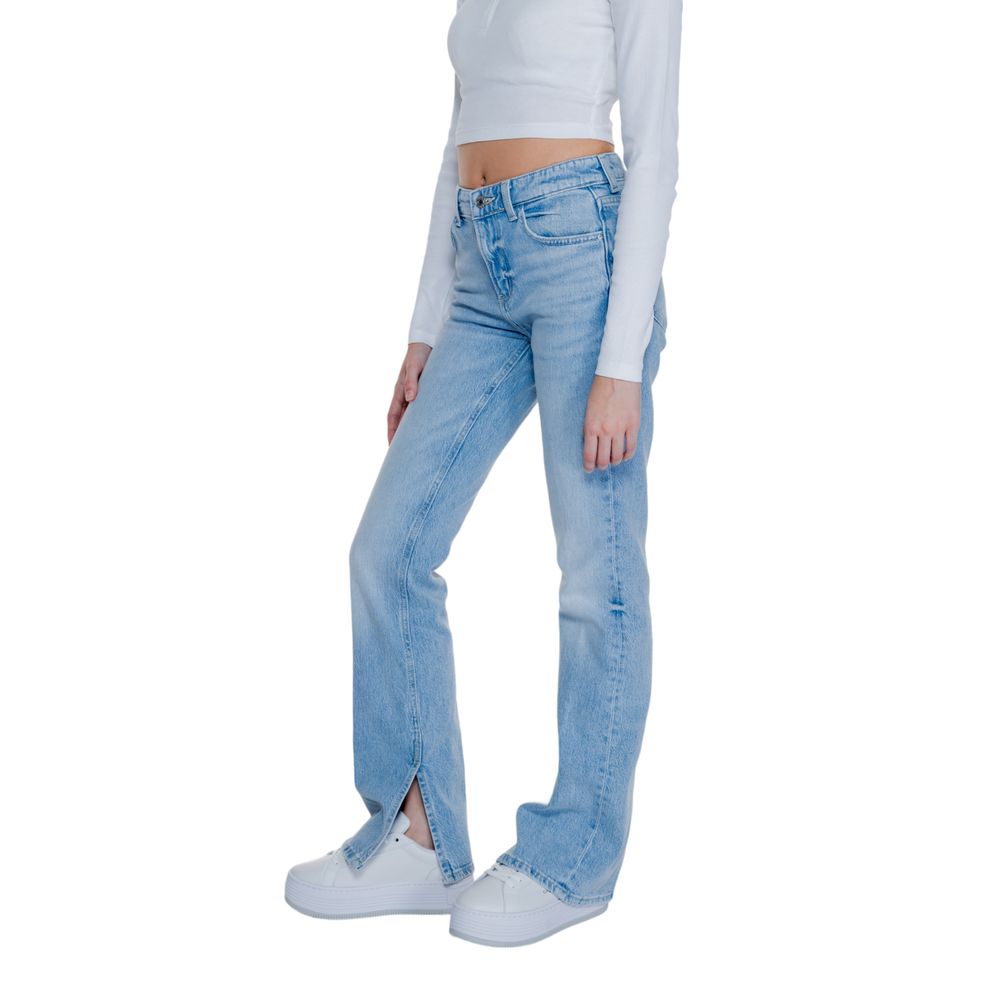Guess Light Blue Cotton Mom Jeans | Regal Royce