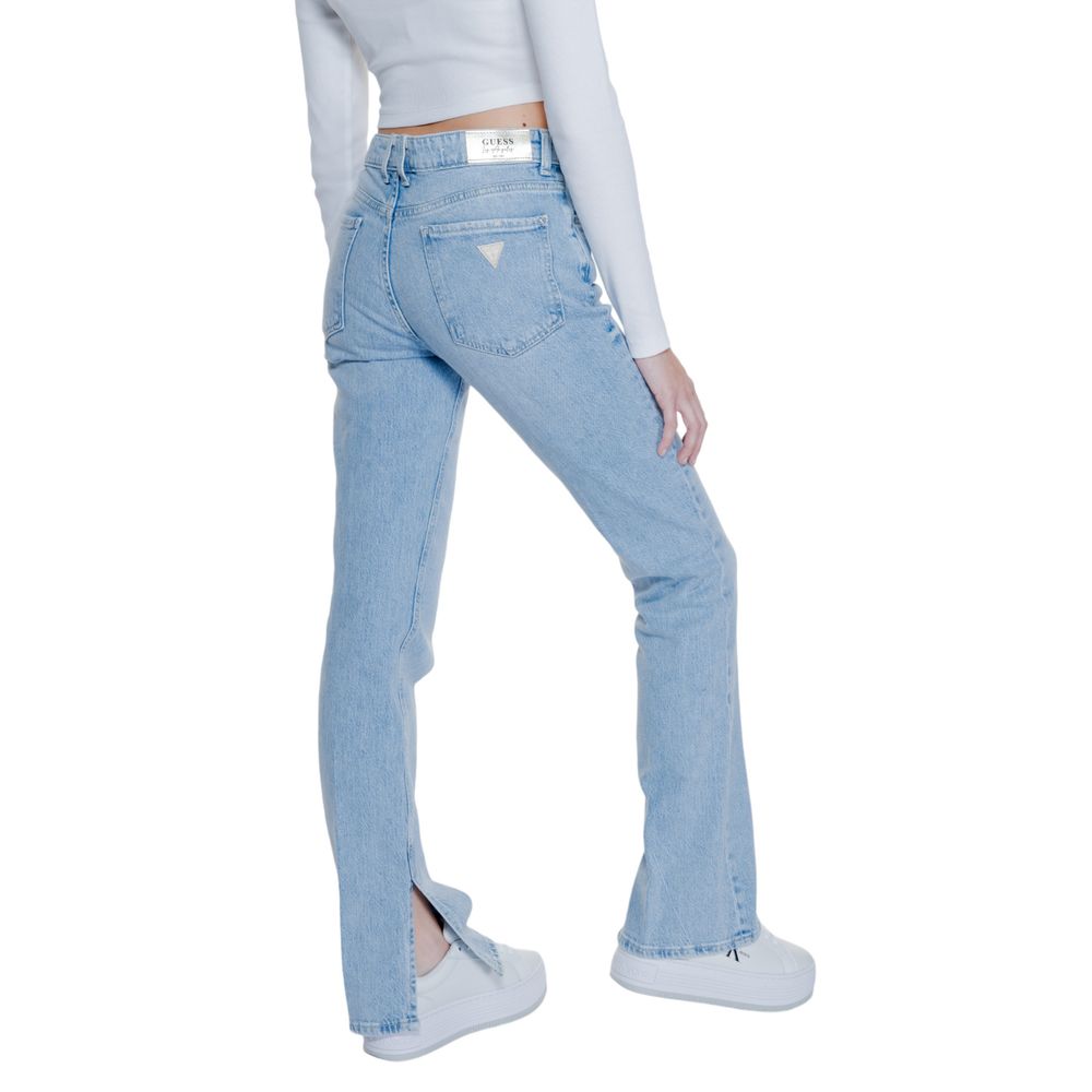 Guess Light Blue Cotton Mom Jeans | Regal Royce