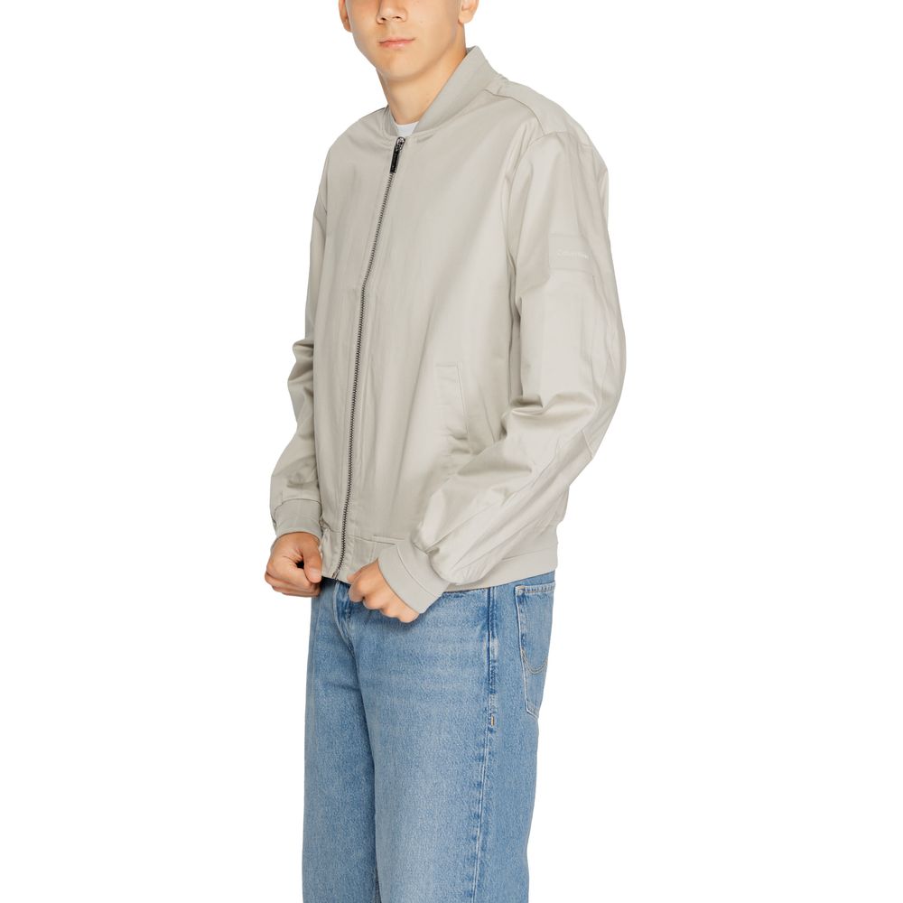 Calvin Klein Gray Organic Cotton Bomber | Regal Royce