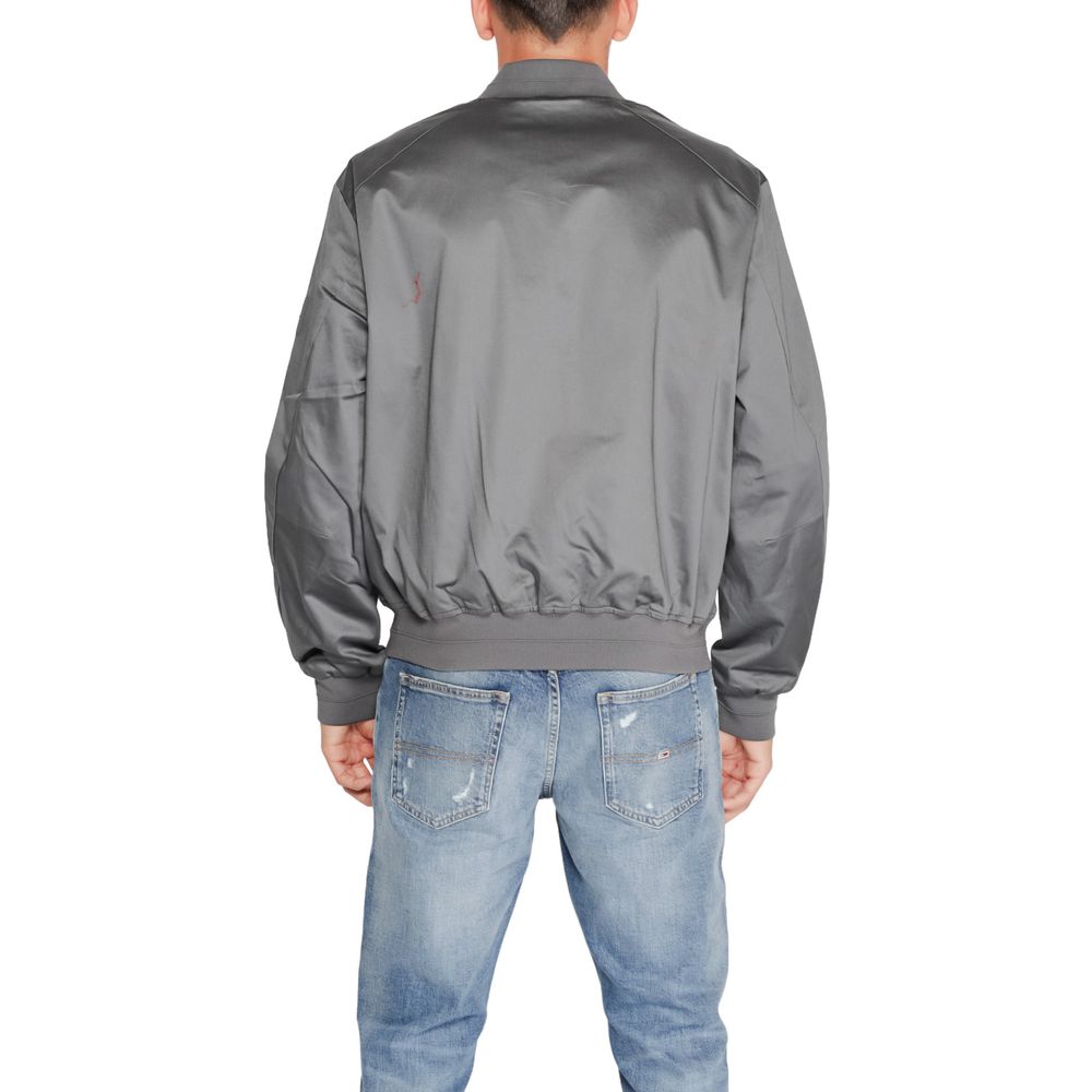 Calvin Klein Gray Organic Cotton Bomber | Regal Royce