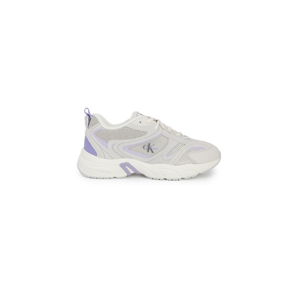 Calvin Klein Jeans Purple Leather Athletic Sneakers | Regal Royce