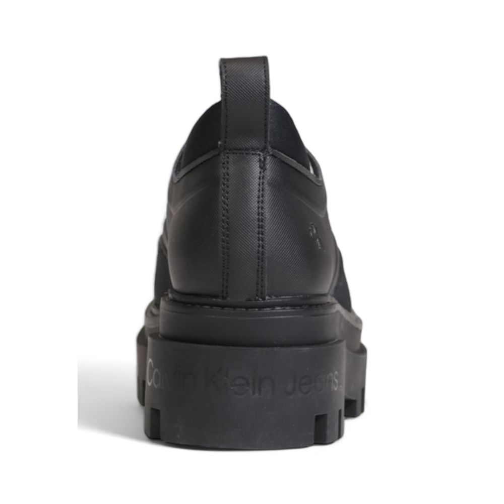Calvin Klein Jeans Black Polyethylene Platform Pumps | Regal Royce