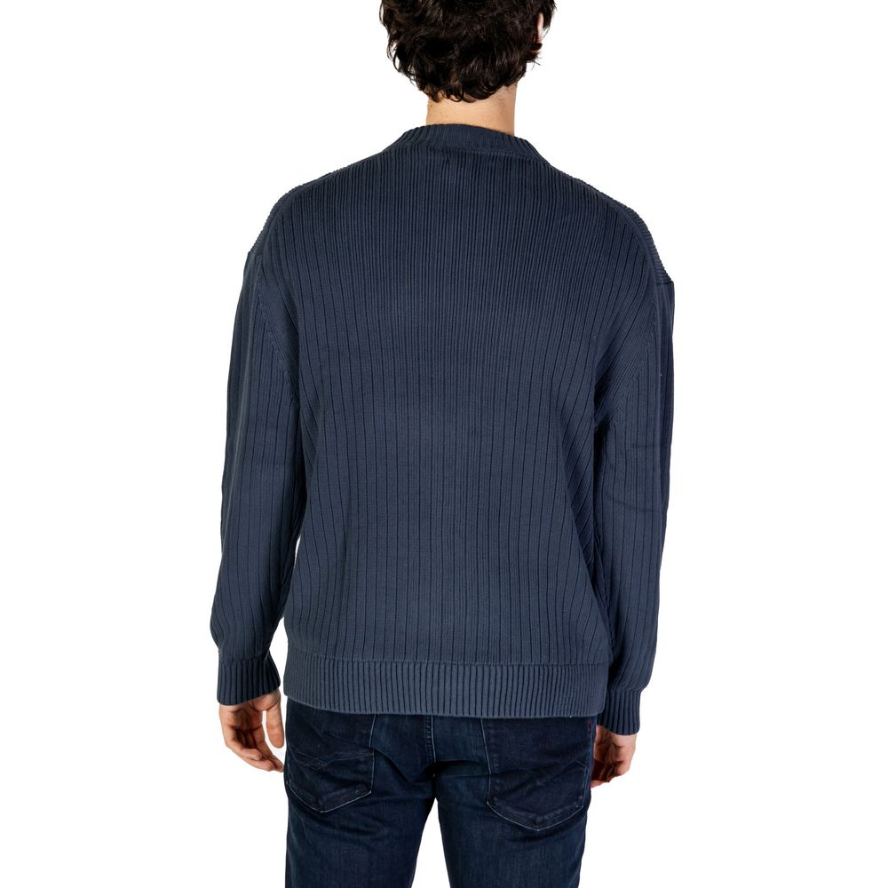 Calvin Klein Jeans Blue Cotton Sweatshirt | Regal Royce