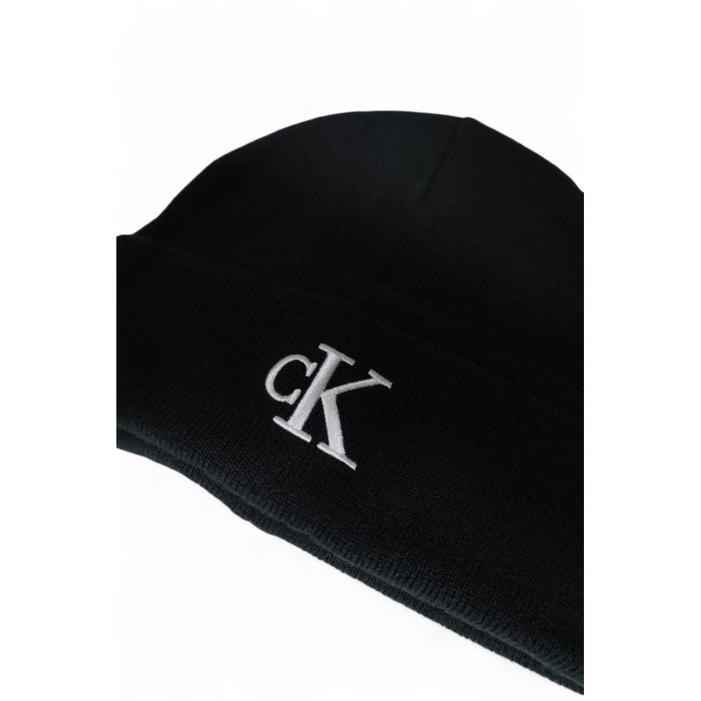 Calvin Klein Black Recycled Polyester Cap (Baseball Hat)