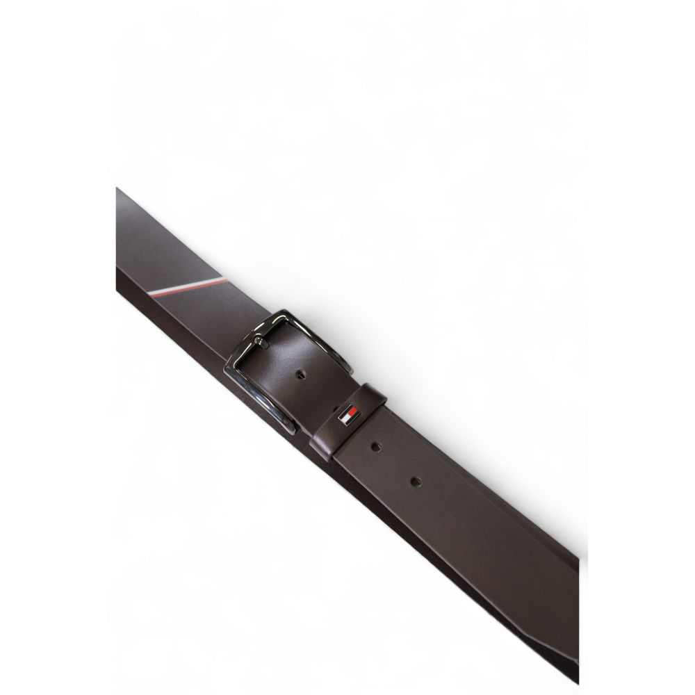 Tommy Hilfiger Brown Leather Regular Belt | Regal Royce