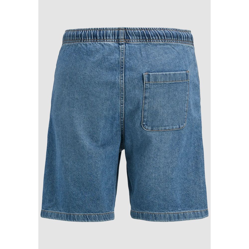 Jack Jones Light Blue Cotton Bermuda Shorts | Regal Royce
