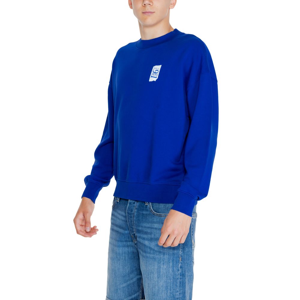 Replay Blue Cotton Sweatshirt | Regal Royce