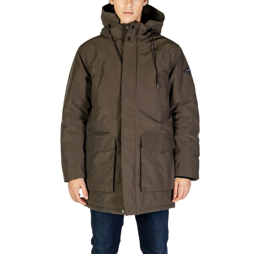 Replay Green Polyamide Parka | Regal Royce