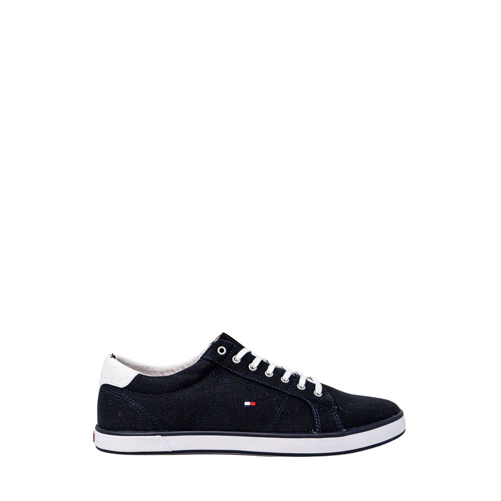 Tommy Hilfiger Blue Cotton Low Top Sneakers | Regal Royce