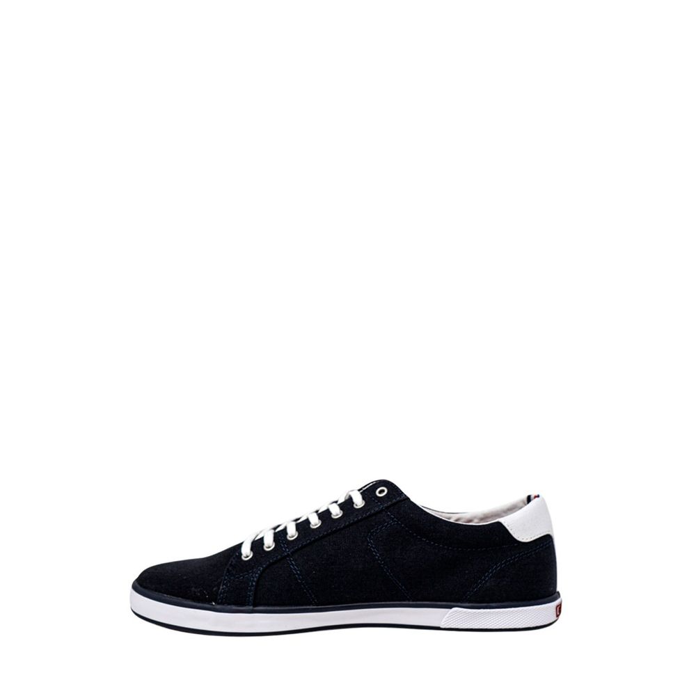 Tommy Hilfiger Blue Cotton Low Top Sneakers | Regal Royce