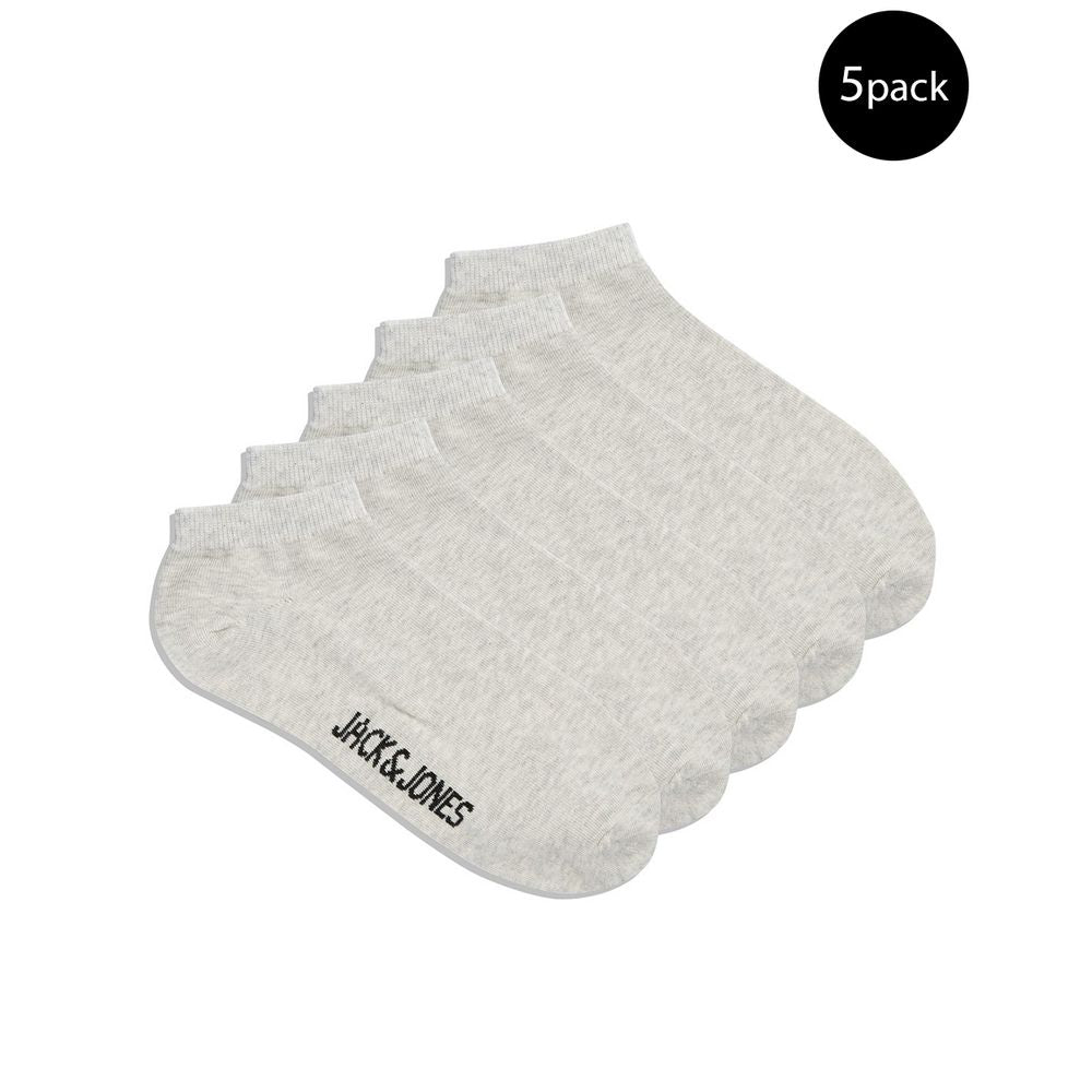 Jack Jones Gray Cotton Socks | Regal Royce