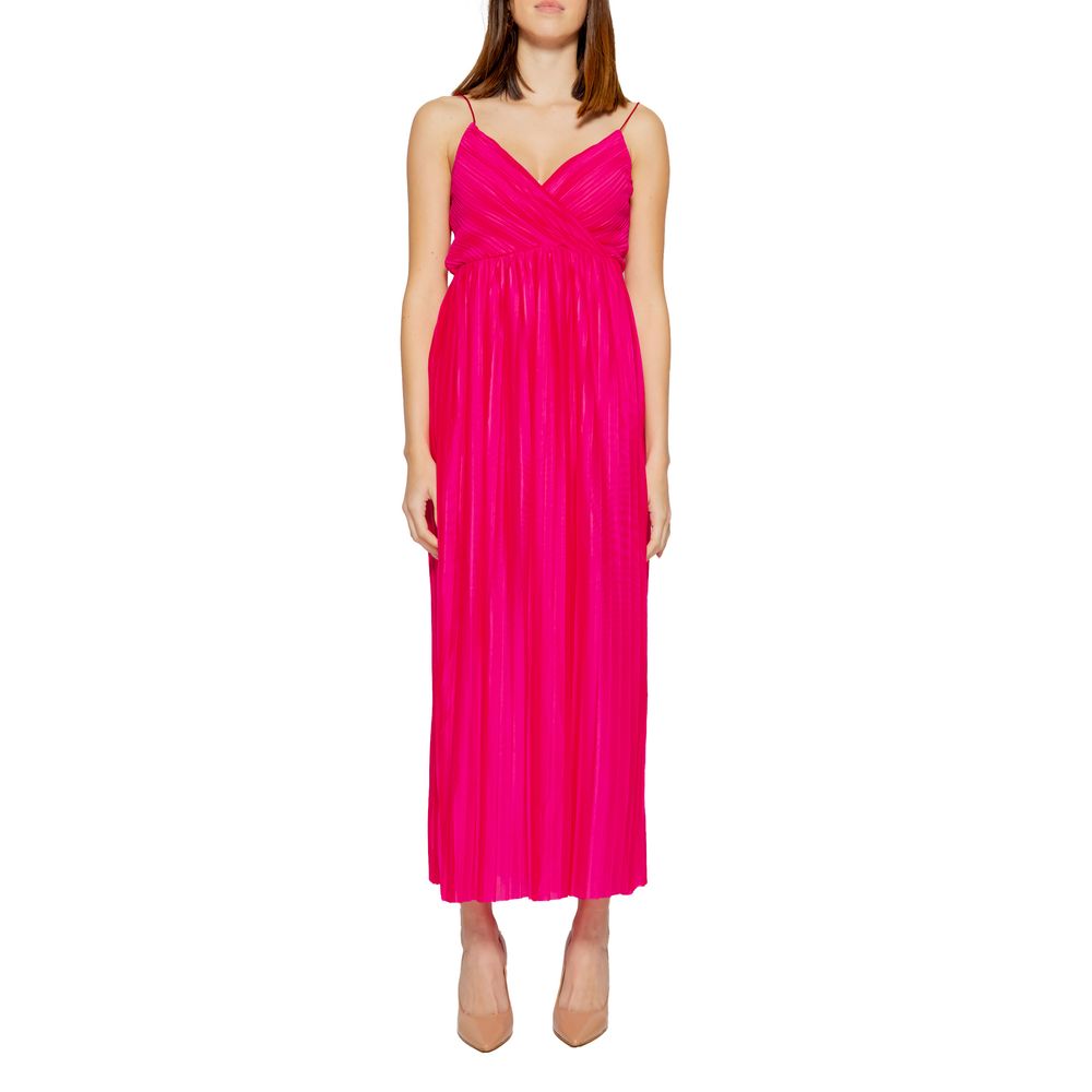 Only Multicolor Polyester Long Dress | Regal Royce