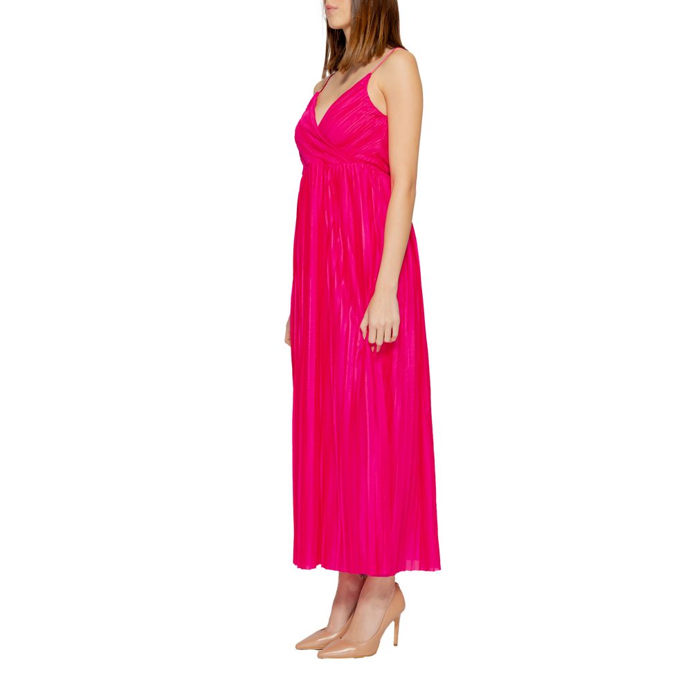Only Multicolor Polyester Long Dress | Regal Royce