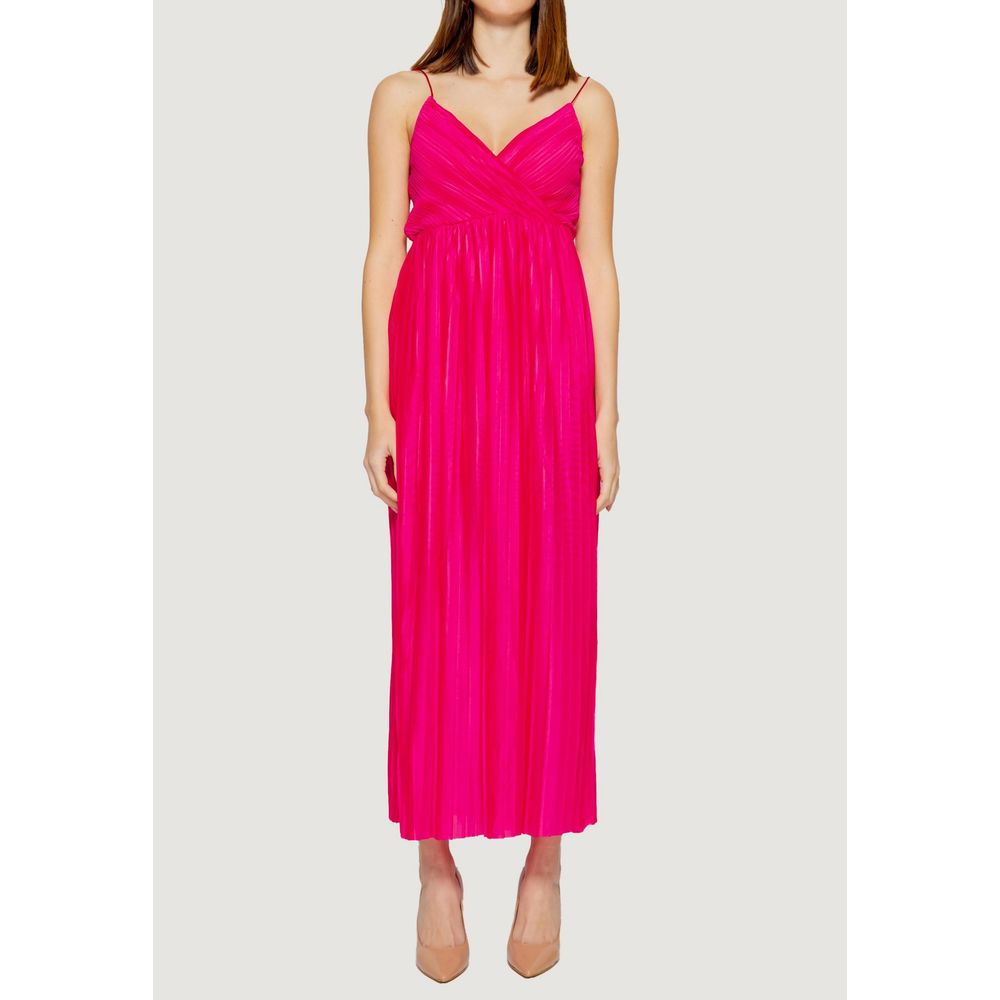 Only Multicolor Polyester Long Dress | Regal Royce