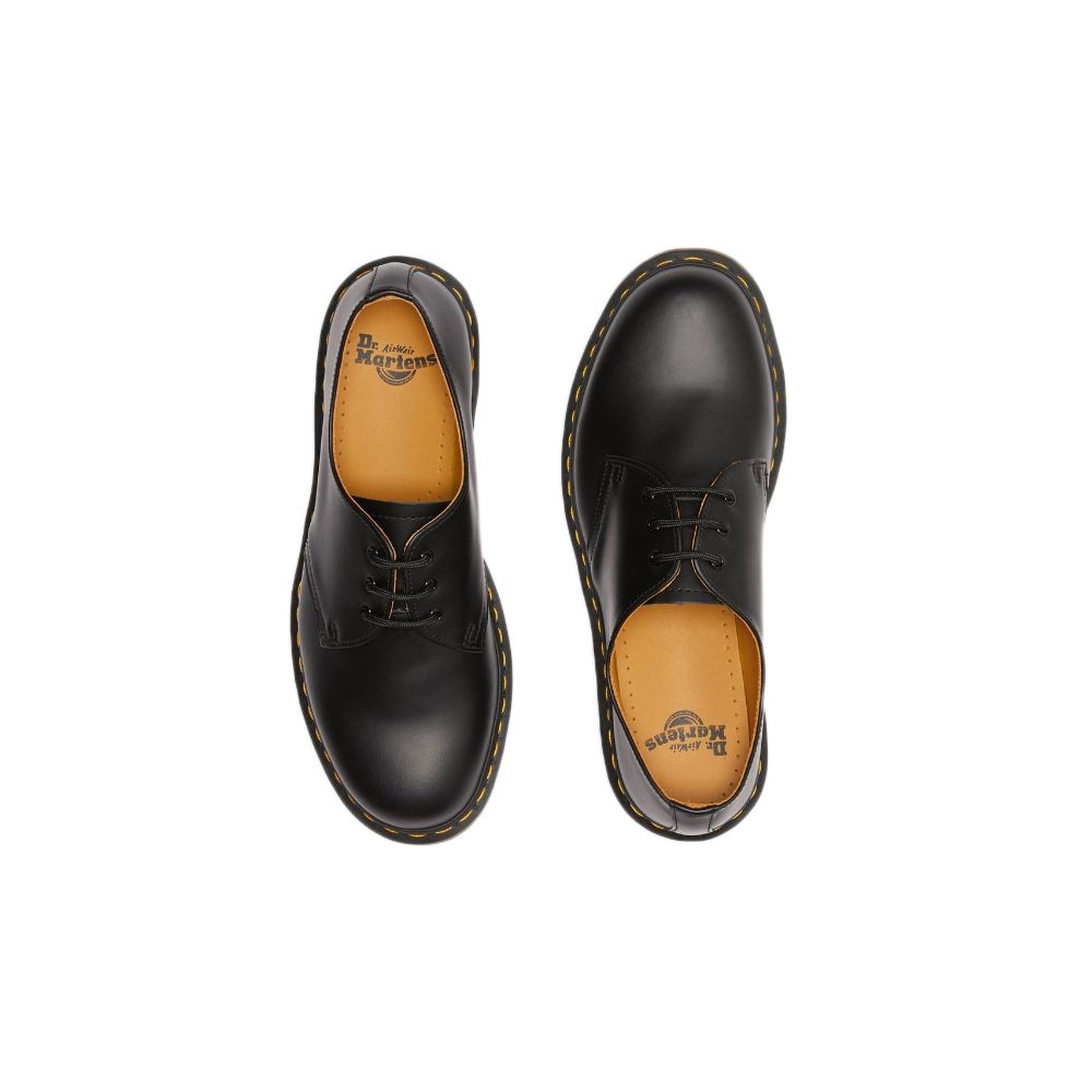 Dr. Martens Black Leather Platform Pumps | Regal Royce