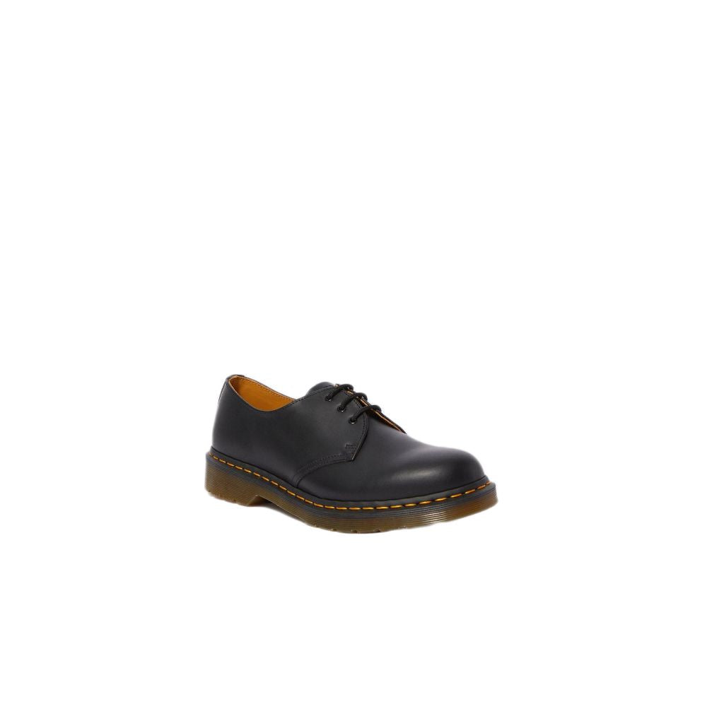 Dr. Martens Black Leather Platform Pumps | Regal Royce