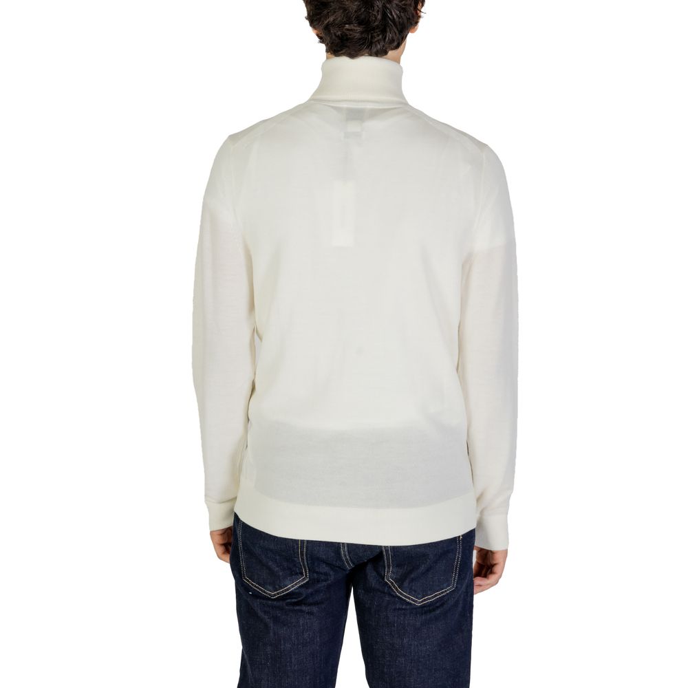Calvin Klein Jeans Cream Wool Turtleneck | Regal Royce