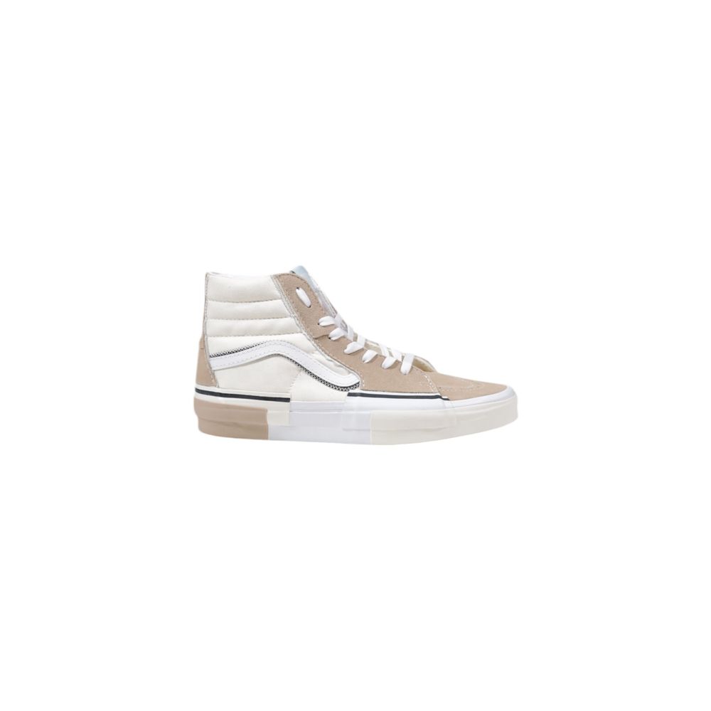 Vans Beige Leather High Top Sneakers | Regal Royce