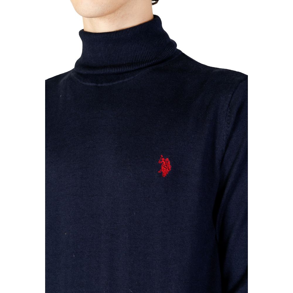U.S. POLO ASSN. Blue Cotton Turtleneck | Regal Royce