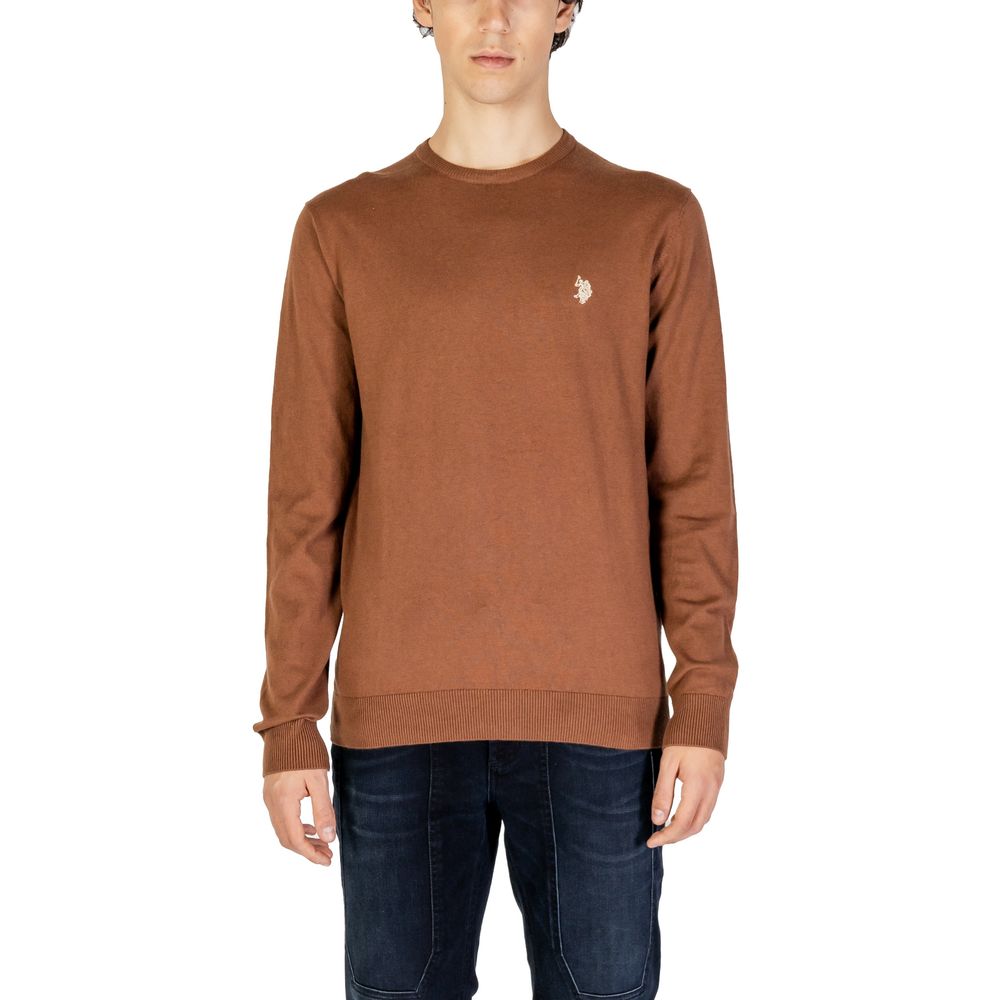 U.S. POLO ASSN. Beige Cotton Sweatshirt | Regal Royce