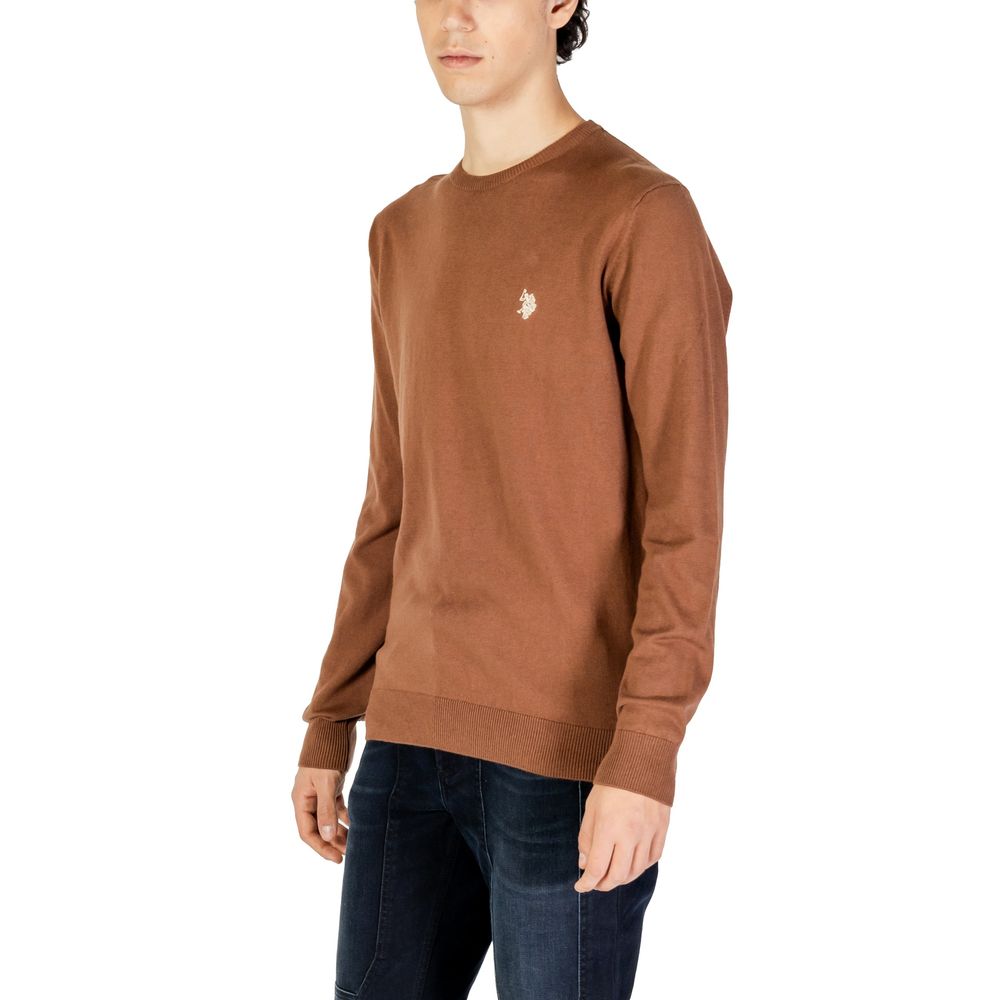 U.S. POLO ASSN. Beige Cotton Sweatshirt | Regal Royce