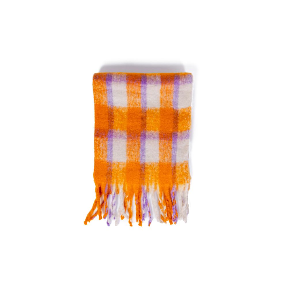 Only Orange Polyester Scarf | Regal Royce