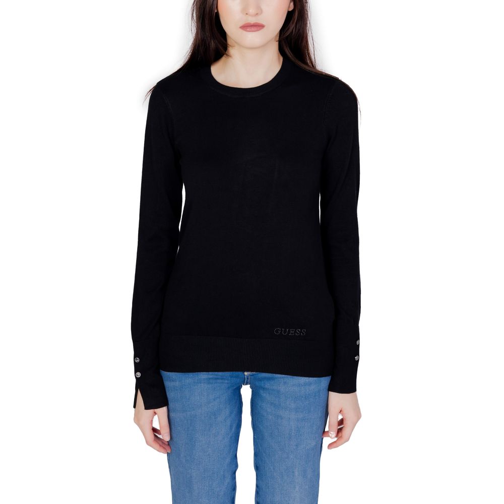 Guess Black Cotton Sweatshirt | Regal Royce