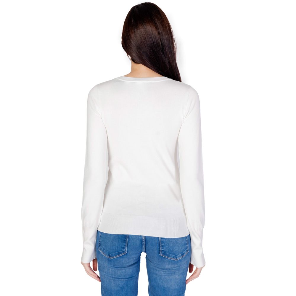 Guess White Cotton Sweatshirt | Regal Royce