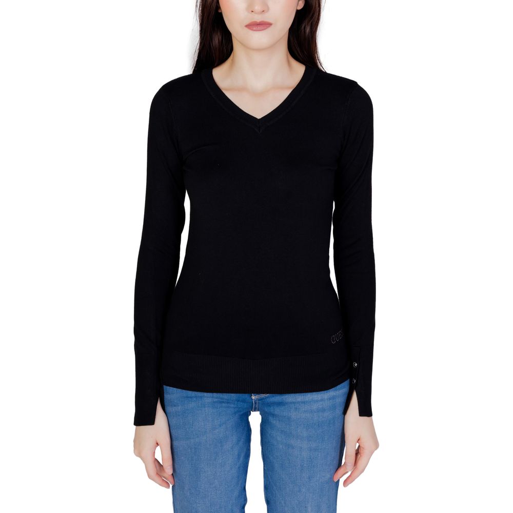 Guess Black Cotton Sweatshirt | Regal Royce