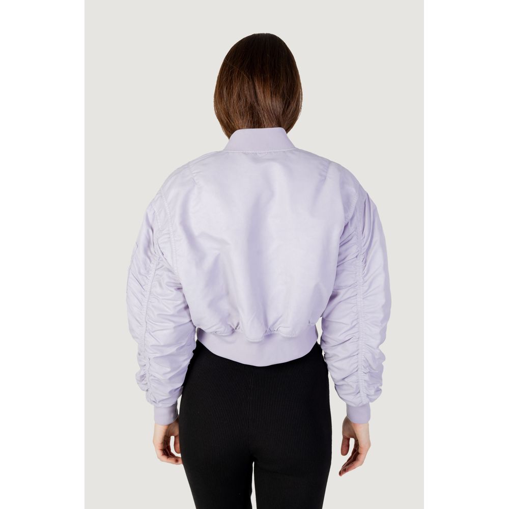 Calvin Klein Jeans Purple Polyamide Bomber | Regal Royce