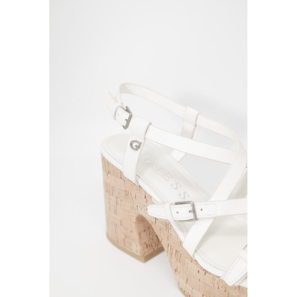 Guess Beige Leather High Heel Pumps | Regal Royce