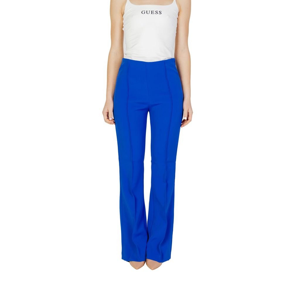 Only Blue Recycled Polyester Flared Pants | Regal Royce