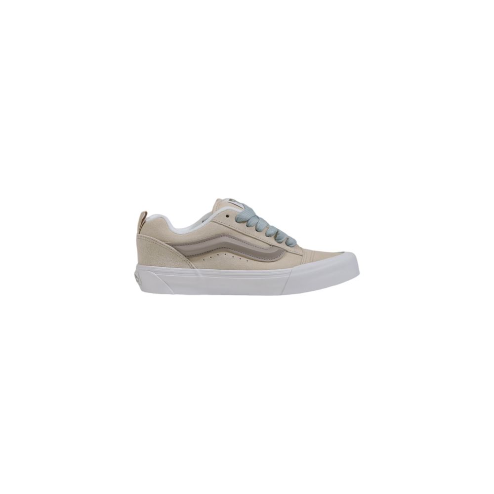 Vans Beige Leather Low Top Sneakers | Regal Royce