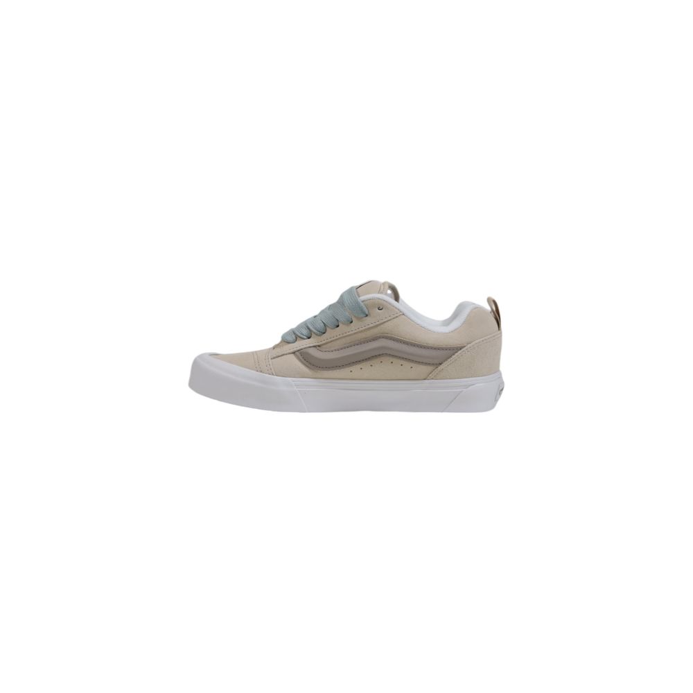 Vans Beige Leather Low Top Sneakers | Regal Royce